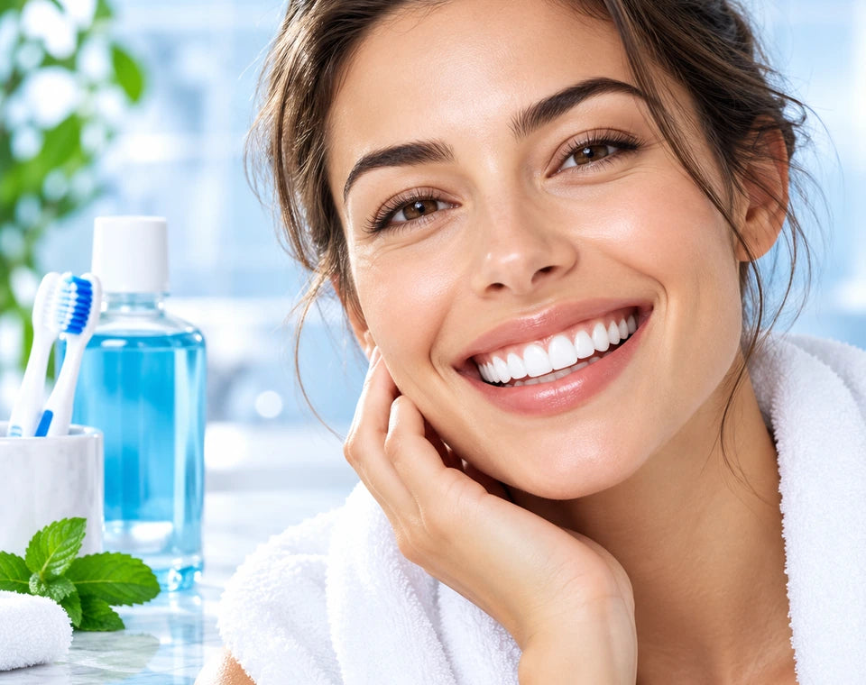 Illustrative oral-care imagery for Complete Clean